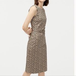 J. Crew - Sleeveless belted sheath dress in Camel Mod (Plus)